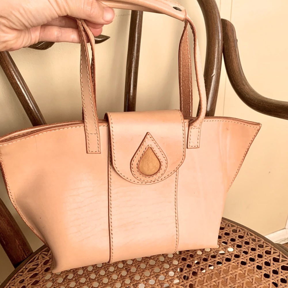 Handmade leather handbag brand new